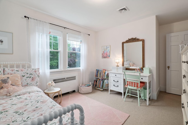20 Darroch Rd, Bethlehem, NY 12054 - bedroom featuring radiator and light carpet