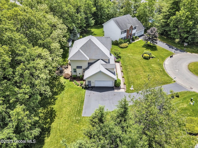 9 Oakline Ct, Niskayuna, NY 12309 - view from above of property