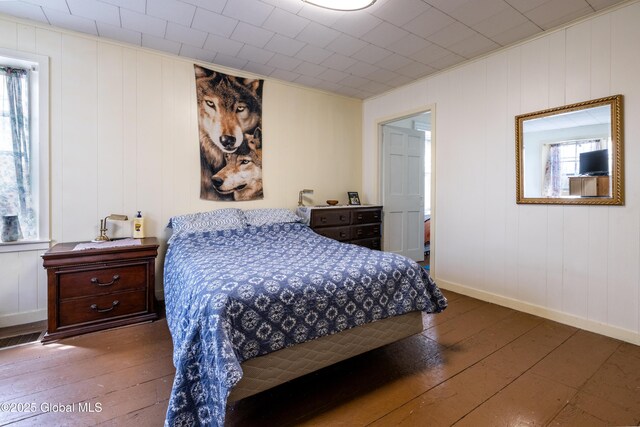 98 George St, Fort Ann, NY 12827 - bedroom featuring hardwood / wood-style floors, multiple windows, and baseboards