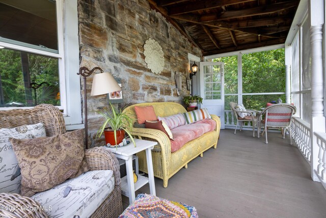 98 George St, Fort Ann, NY 12827 - view of sunroom / solarium