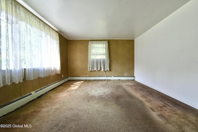102 Willow St, Guilderland, NY 12084 - carpeted spare room with a baseboard radiator and baseboards