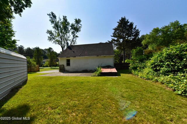 102 Willow St, Guilderland, NY 12084 - view of yard with a wooden deck