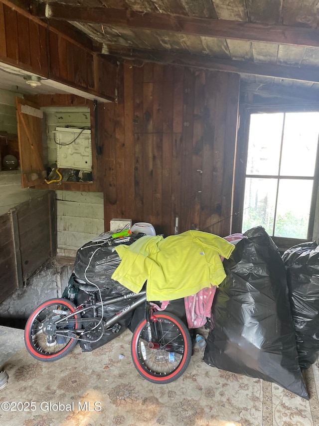 1199 State Route 30a, Esperance, NY 12035 - misc room with wooden walls