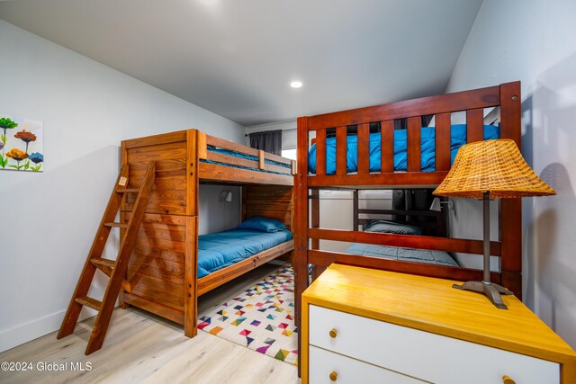 72 Hunter Dr Unit L5, Hunter, NY 12442 - bedroom with wood finished floors, recessed lighting, and baseboards
