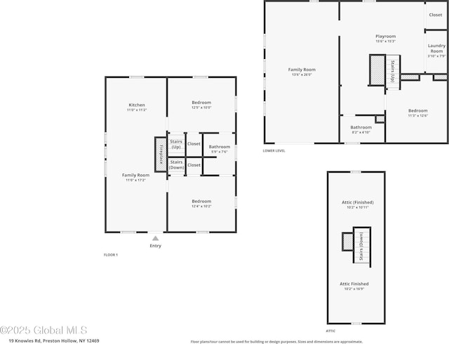 19 Knowles Rd, Rensselaerville, NY 12469 - property floor plan
