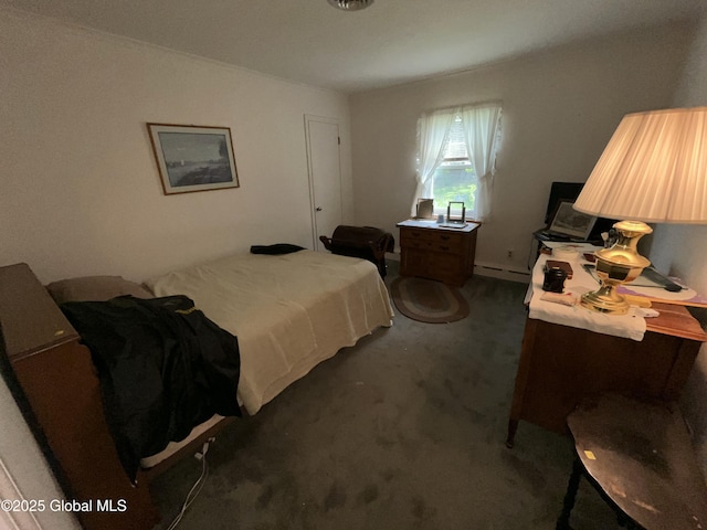 11 Calhoun Rd, Brunswick, NY 12180 - carpeted bedroom with a baseboard radiator