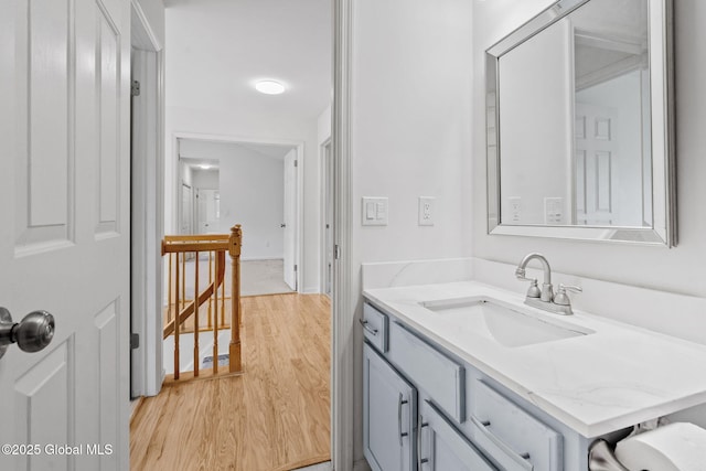 19 Runnel Dr, Colonie, NY 12304 - bathroom featuring wood finished floors and vanity