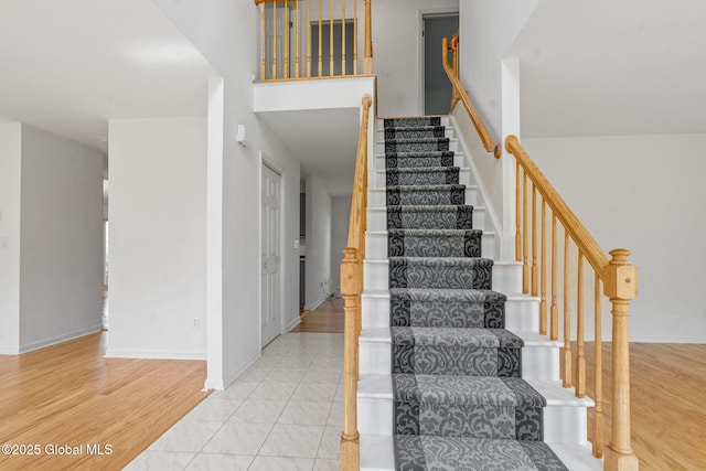 19 Runnel Dr, Colonie, NY 12304 - staircase featuring baseboards