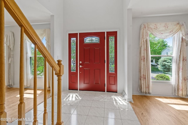 19 Runnel Dr, Colonie, NY 12304 - foyer with plenty of natural light and baseboards