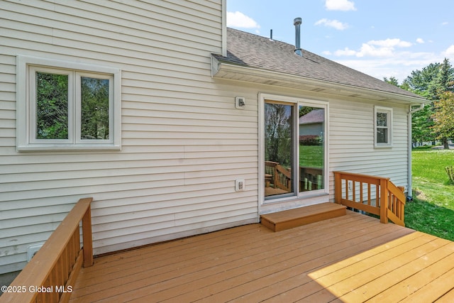 19 Runnel Dr, Colonie, NY 12304 - view of wooden deck