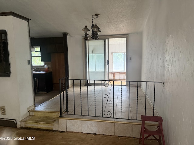 63 Ormond St, Albany, NY 12203 - unfurnished dining area featuring a chandelier and a sink