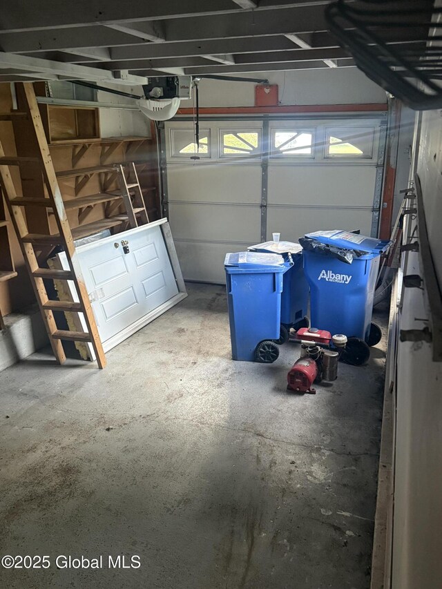 63 Ormond St, Albany, NY 12203 - garage with a garage door opener