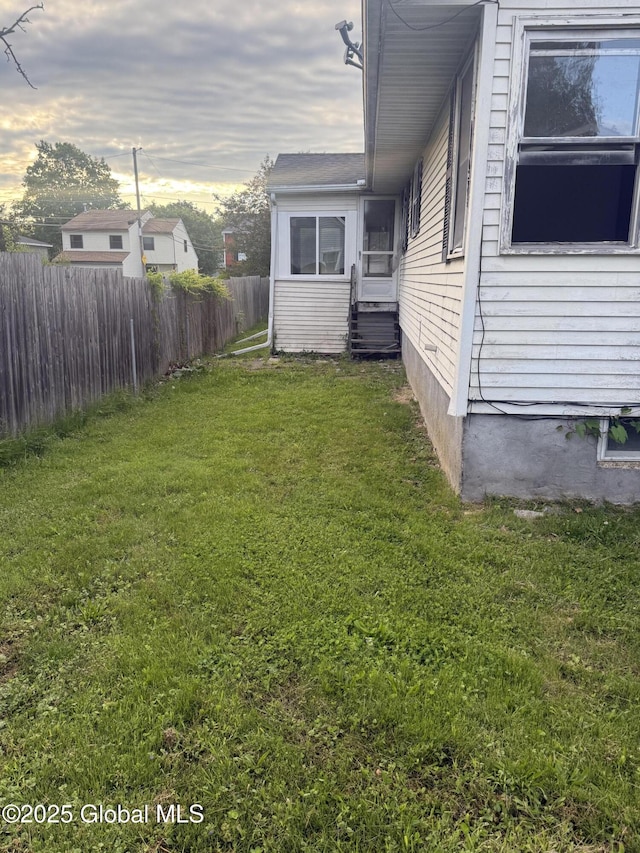 63 Ormond St, Albany, NY 12203 - view of yard with a sunroom