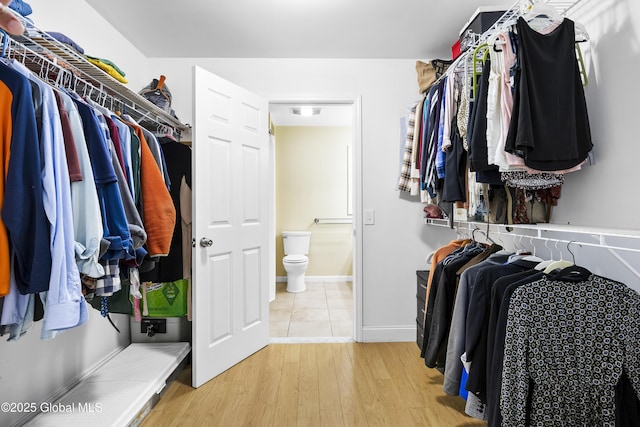 7 Camp Ter, Guilderland, NY 12203 - spacious closet with light wood-style flooring
