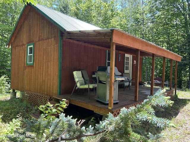 10 W Tucker Rd, Stony Creek, NY 12878 - view of deck