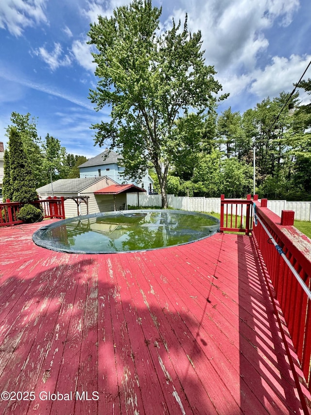 302 Pennsylvania Ave, Johnstown, NY 12095 - view of deck