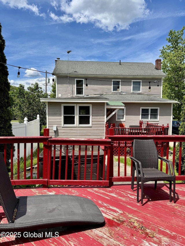 302 Pennsylvania Ave, Johnstown, NY 12095 - view of deck