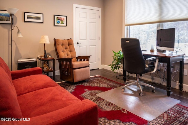 60AND0 Federal Hill Rd, Bolton, NY 12814 - office featuring wood finished floors