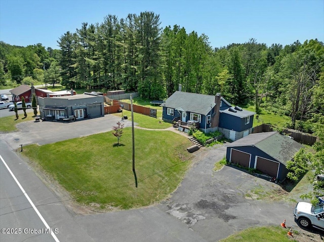3287 Ny Highway 43, Sand Lake, NY 12018 - drone / aerial view of a heavily wooded area