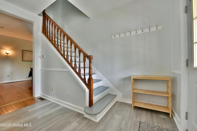 235 Maple Ave, Saratoga Springs, Inside, NY 12866 - stairway with wood finished floors