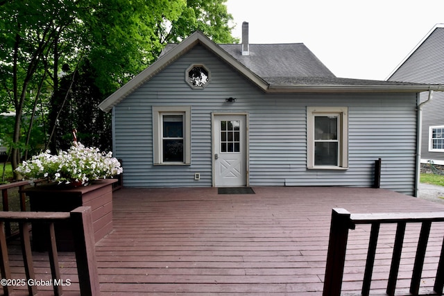 235 Maple Ave, Saratoga Springs, Inside, NY 12866 - view of wooden deck