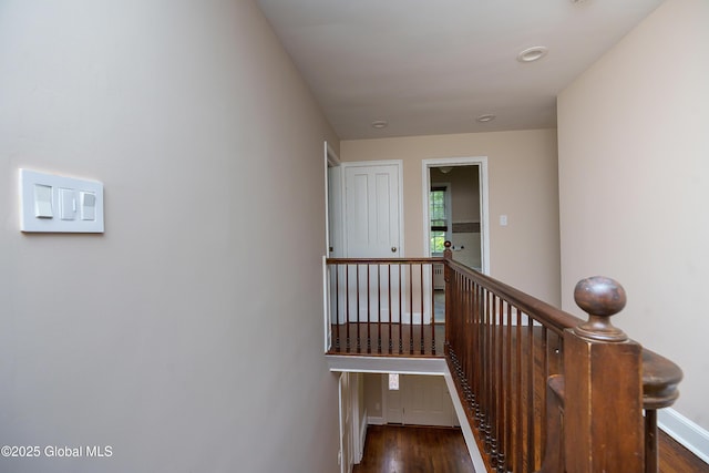 2 Darroch Rd, Bethlehem, NY 12054 - staircase with wood finished floors and baseboards