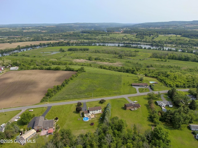 540 Mohawk Dr, Mohawk, NY 12068 - aerial view of sparsely populated area featuring a large body of water