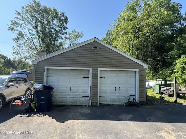 351 Gansevoort Rd, Moreau, NY 12828 - view of detached garage