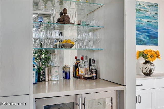 268 Broadway Unit 607, Saratoga Springs, Inside, NY 12866 - view of indoor dry bar