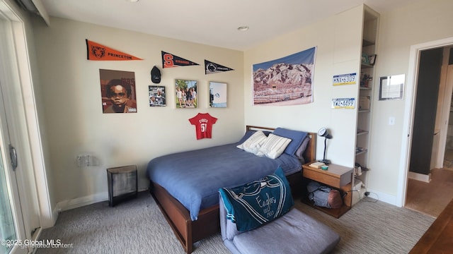 268 Broadway Unit 607, Saratoga Springs, Inside, NY 12866 - bedroom with baseboards and recessed lighting