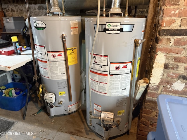 32 5th Ave, Gloversville, NY 12078 - utility room with gas water heater
