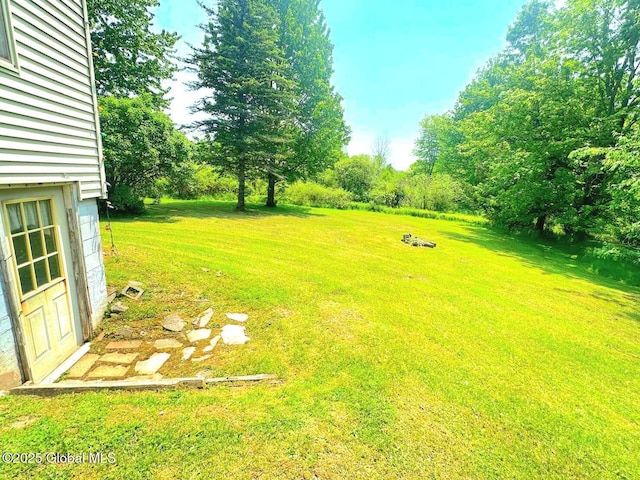 6770 Obrien Rd, Rome, NY 13440 - view of grassy yard featuring view of wooded area