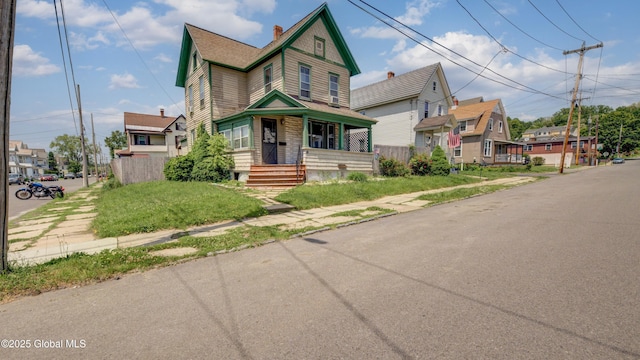 16 Caroline St, Amsterdam, NY 12010 - victorian home with a chimney
