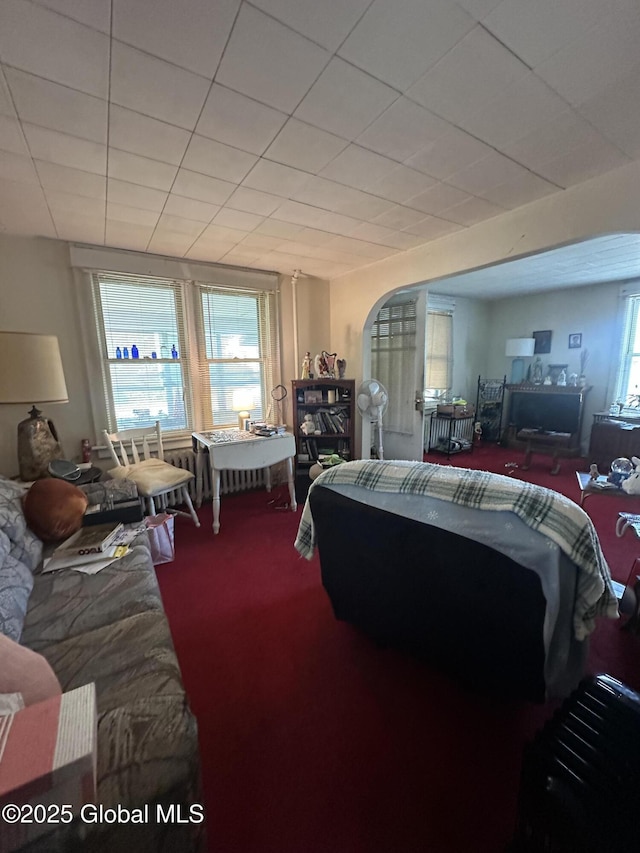 3226 Albany St, Schenectady, NY 12304 - living room with carpet