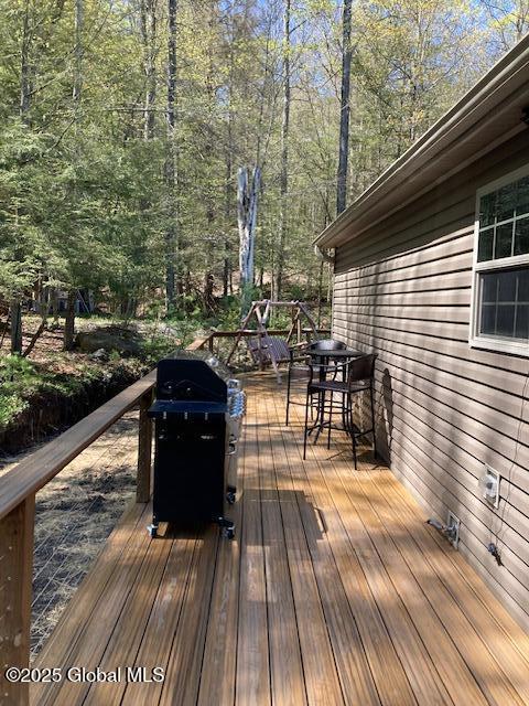 841 Battle Hill Rd, Hague, NY 12836 - deck with a grill