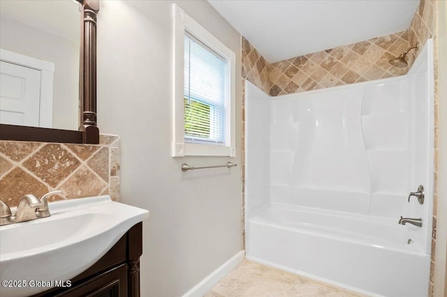 61 Lemaire Way, Argyle, NY 12809 - bathroom with washtub / shower combination and vanity