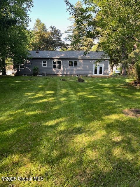 5 Hillandale Dr, Charlton, NY 12019 - rear view of property featuring a yard