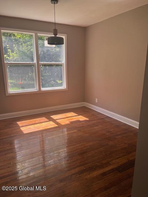 5 Hillandale Dr, Charlton, NY 12019 - unfurnished room featuring dark wood finished floors
