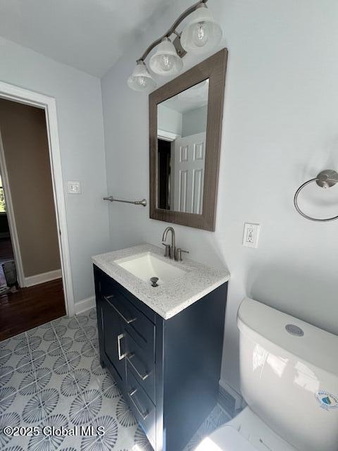 5 Hillandale Dr, Charlton, NY 12019 - half bath featuring vanity and toilet