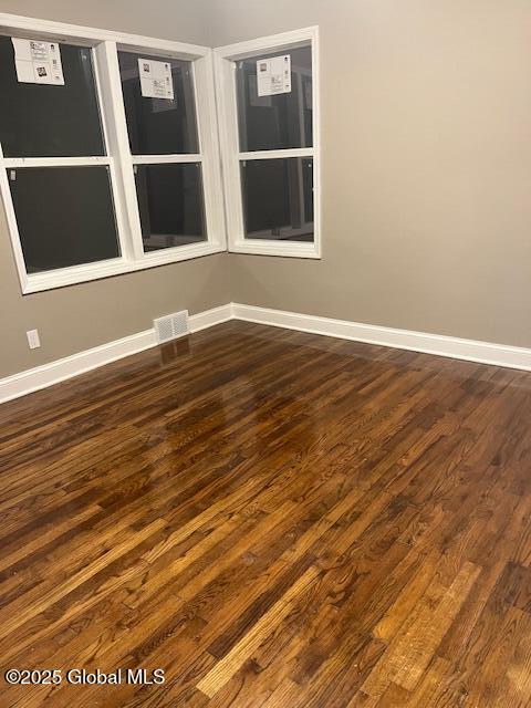 5 Hillandale Dr, Charlton, NY 12019 - unfurnished room featuring dark wood finished floors
