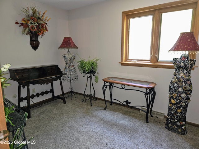 251 Vernon Rd, Glenville, NY 12302 - sitting room featuring carpet floors and baseboards