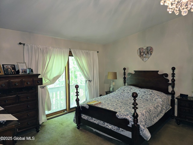 251 Vernon Rd, Glenville, NY 12302 - bedroom with carpet floors and access to outside