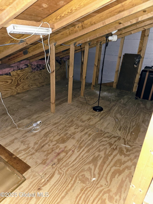 251 Vernon Rd, Glenville, NY 12302 - view of unfinished attic