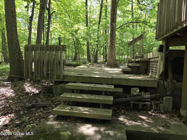 251 Vernon Rd, Glenville, NY 12302 - view of wooden deck