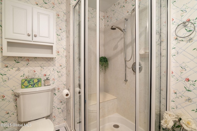 1401 Balltown Rd, Niskayuna, NY 12309 - bathroom with a stall shower and toilet