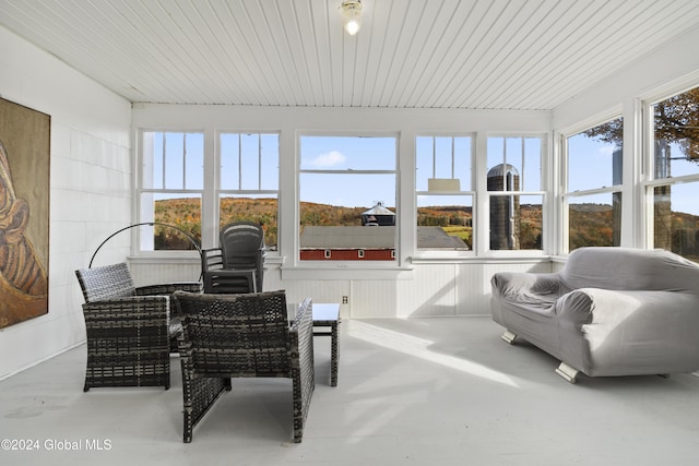 1176 State Highway 41, Afton, NY 13730 - sunroom / solarium featuring concrete flooring