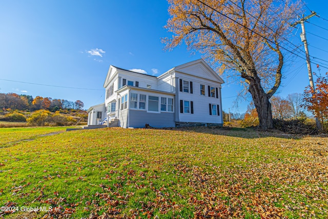 1176 State Highway 41, Afton, NY 13730 - view of side of property featuring a yard