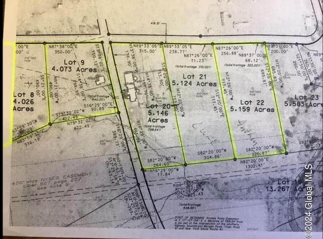 1176 State Highway 41, Afton, NY 13730 - map / location with property parcel outlined