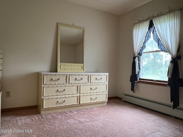 19 Cartier Ln, Fort Ann, NY 12827 - carpeted bedroom with a baseboard radiator and baseboards