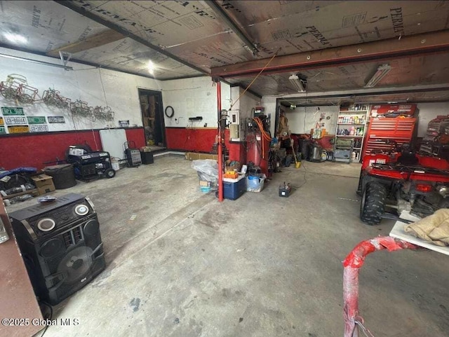 3841 State Highway 30, Mayfield, NY 12010 - garage featuring a workshop area